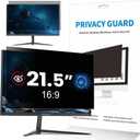 INFIEVO 21.5 Inch Computer Privacy Screen for 16:9 Aspect Ratio Monitor, Eye Protection Anti Glare Blue Light Computer Monitor Privacy Filter, Removable Anti-Scratch 21.5 Inchin Protector