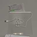 LED Note Board with Colors, Lighted Acrylic Dry Erase Board, Acrylic Message Board, Illuminated Note Board with Colors Notepad with Adjustable Stand and 7 Pens (7.97.9in)