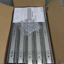 10 Pairs 16 inch Soft Close Drawer Slides Full Extension Heavy Duty Drawer Slides Ball Bearing Slides Rails for Dresser File Cabinet 100 LB Load Capacity