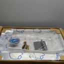 Kitchen And Bar Sink, 27x18 Inch Stainless Steel Drop In Modern Single Bowl Topmount Kitchen And Bar Sink Combo-SS Grid,Spoon Rest,Drain Strainer Set Compatibility With Various Kitchen&Bar Style