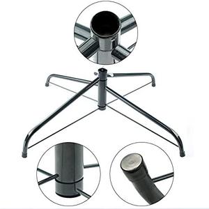  28 Inch Christmas Tree Stand for 4 to 10ft Christmas Trees, fits 1.3 inch Pole, Folding Christmas Tree Stand