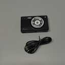 2025 New Digital Camera, 56MP FHD 1080P for Kids with 16x Digital Zoom Anti Shake, Face Detect, Smile Capture, 32GB TF Card, Battery, Lanyard, a Great Gift for Boys & GirlsBlack