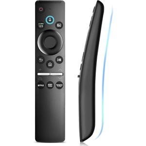 Voice Remote for Samsung Smart TV,Universal Remote Control Compatible All for Samsung TV LED QLED UHD SUHD HDR LCD Frame Curved Solar HDTV 4K 8K 3D Q60 Q70 Q80 Curved Frame Remote Replacement