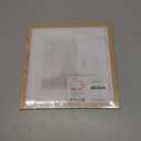 upsimples 12x12 Picture Frame, Display Pictures 8x8 with Mat or 12 x 12 Without, Wall Hanging Square Frames, Natural, 1 Pack
