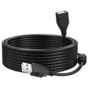 Zosvoses USB 2.0 Extension Cable Compatible with Oculus Rift/Rift S/Quest/Quest 2 VR/Quest 3 VR/Link, Valve Index VR, PS4, Xbox One, Webcam, USB A Male to Female Extension Cable, 16ft