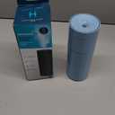 Homedics Portable Humidifier - Small Air Humidifiers for Bedroom, Plants, Office, Travel - Cool Mist Humidifiers, Color-Changing Accent Light, 2 Mist Settings, Blue