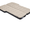 JOYTUTUS SUV Air Mattress Camping Bed,3.0 Thickened Flocking Car Camping Inflatable Mattress,Anti-Leakage,with 2 Pillows & Electric Pump Universal Car Bed for SUV Trunk and Rear Seat