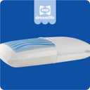 Sealy Dreamlife King Size Memory Foam Cooling Pillow with SealyChill Cooling Gel, Removable Machine-Washable Cover, Made in The USA, White
