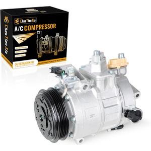 AC Compressor with Clutch Compatible with 2012-2015 Ford Explorer,2016-2019 Explorer,2014-2018 Special Service Police Sedan,2013-2017 Taurus;2013-2016 Lincoln MKT 2.0L 2.3L