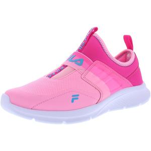 Fila Girl's Landbuzzer (Little Kid/Big Kid) (4, Pink/Blue-pink)