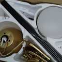 Ceiling Fans with Lights and Remote, 52 Inch Ceiling Fan with Light, Low Profile Reversible Gold Fandelier Ceiling Fan, Dimmable LED, Flush Mount, Quiet DC Motor, for Bedroom Kitchen