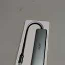 Acer USB C Hub, 7 in 1 Multi-Port Adapter for Laptop, 4K, HDMI Splitter with 2 USB A 3.1 & Type-C to HDMI Data Port, PD 100W Charging, SD Card Reader for Computer, Desktop, Space Grey