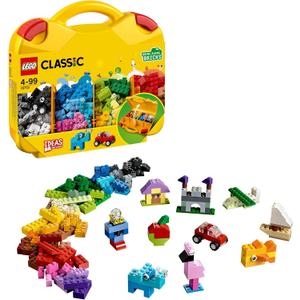 LEGO Classic Creative Suitcase 10713 - Includes Sorting Storage Organizer Case with Fun Colorful Building Bricks, Preschool Learning Toy for Kids, Boys and Girls Ages 4 Years Old and Up