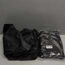 Arcedo Patio Chaise Lounge Cover Water Resistant, 2 Pack of Pool Lounge Chair Covers for Outside Stackable Cushions and Outdoor Furniture, 80" x 30" x 26" H, Black