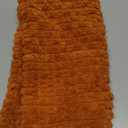 Kevin Textile Fall 12x24 Inch Pillow Cover 1 Pack Boho Decorative Soft Striped Corduroy Lumbar Farmhouse Solid Color Accent Rectangle Cushion Case for Living Room Couch Sofa Bed, Rust