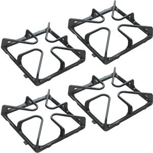 WB31K10034 Burner Grate Replacement for GE Burner Grate Stove Parts General Electric Gas Range Stove Top Surface Grate, Cast Iron Rack, 4 Pack