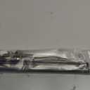 Universal 12" Wiper Blades, Stainless Steel Polished Silver Set for Front, Durable & Easy to Install