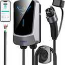 QIAO Level 2 EV Charger J1772,48A/11.5KW,Wall Charging Station,25ft Cable
