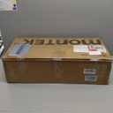 monTEK Automatic Lift Bike Rack  Fits 24-29" Tires, Heavy-Duty Vertical Wall Rack for Bicycles (Up to 71 lbs) - Effortless Lifting, Easy Install - Space-Saving Storage for Garage, Shed, BO (Black+Orange)