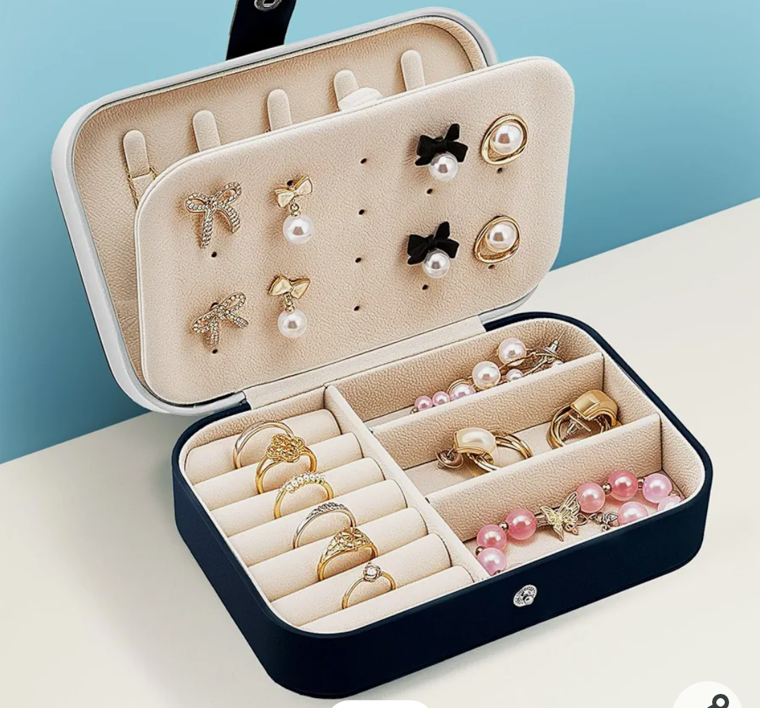 Travel Jewelry Box, Small Jewelry Organizer Boxe
