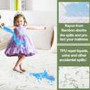 California King Mattress Protector Waterproof Mattress Pad Washable Bamboo Rayon Mattress Cover Breathable Noiseless Bed Protector 5" - 21'' Elastic Fitted Deep Pocket