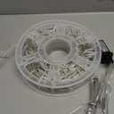 weillsnow 164 FT 500 LED Christmas Lights Outdoor, Waterproof Christmas Fairy Lights with Timer, Plug in Warm White LED String Lights with 8 Modes for Bedroom Wedding Party Xmas Decoration