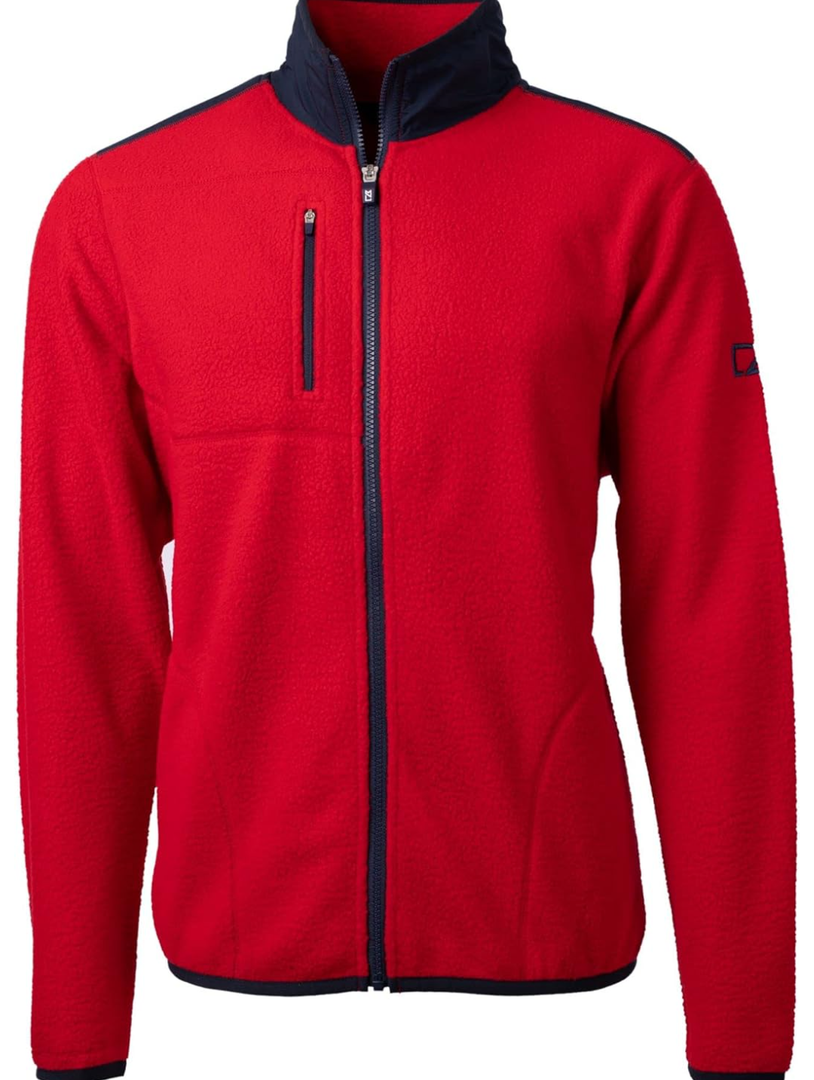 Cutter & Buck Men's Cascade Eco Mens Sherpa Fleece Jacket L