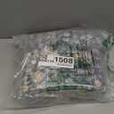 2x4 Washable Entry Area Rugs Doormat: Non Slip Rubber Backing Vintage Carpet - Low Pile for Kitchen Bathroom Door Mat Indoor Entrance - Stain Resistant for Household - Pet-Friendly (Blue) (Blue/Cream White/Light Ivory)