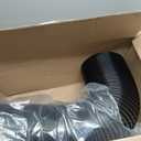 8 Inch Leaf Vac Hose, 6 Foot of 8 Inch PVC Flexible Grass Catcher Bagger for DR Agri-Fab Etc, Fits Most Brands DR Trac Vac Cyclone