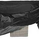 Patio Furniture Set Cover Outdoor Sectional Sofa Set Covers Outdoor Table and Chair Set Covers Water Resistant Extra Large 126 Inch L x 126 Inch W x 32 Inch H (Rectangular 126" L x 126" W x 28" H, Black 420d)