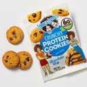 Lenny & Larry's The Complete Crunchy Cookie, Chocolate Chip, 6g Plant Protein, Vegan, Non-GMO, 1.25 Ounce Pouch (Pack of 12)