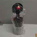 Makeup Brush Holder Organizer, 360 Rotating Makeup Brush Holder, Dustproof Waterproof Material & with 3 Compartments for Organized Storage, Dressing Tables Clear Storage Skincare Cosmetic (White)