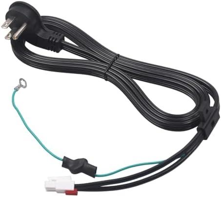 Upgraded 7FT Refrigerator Power Cord for Samsung 3903-001003 3903-000519 – Compatible with RH29H8000SR/AA-00, RF261BEAEWW/AA-01 & More – Replaces 3903-000786, 3903-000796 etc