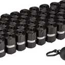 Amazon Basics Dog Poop Bags with Dispenser, 600 Count, Unscented, Includes Leash Clip