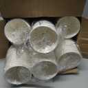 100 Pack Coffee Cups with Lids 18oz, Disposable Insulated Ripple Wall To Go Paper Coffee Cups for Hot/Cold Drinks Office Home Shop Event (Navy) (Blue)