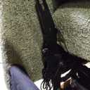 Babyletto Kiwi Glider Recliner Nursery Chair w/USB Ports - GREENGUARD Gold Certified - Water & Stain Resistant Glider Rocking Chair - Electronic, 270 Swivel, Olive Boucle w/Light Wood Base