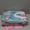 Riakrum 32 Pcs Religious Gift Bags Bulk for Women, Non Woven Christian Gift Bag with Handle, Reusable Flower Religious Baptism Bible Verse Tote for Eid Easter Catholic Theme Party Favors