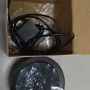 White Noise Machine with Alarm Clock & Night Light for Babies and Adults, 20 Soothing Sounds, Glare-Free Upward Display, Touch Control, Memory Function, 5 Sleep Timers, Black (Medium: 4.57 x 4.57 x 2.16 Inch)