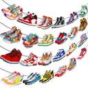 Sneaker Shoes Party Decorations Sports Theme Banners Sport Shoes Birthday Baby Shower Decor Supplies, Set of 4 