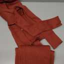 PRETTYGARDEN Women's Spring Fall 2 Piece Sweater Set Rib Knit Long Sleeve Crop Top Maxi Bodycon Skirt Casual Winter Outfits Small