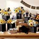 Youyole 12 Pcs 2026 Graduation Photo Box Centerpieces for Table, Class of 2026 Table Decor Picture Frame Holders, 6x4 Inch Grad Party Favors Photo Props for Congrats Grad Decorations Gift(Hat,Black)