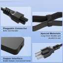 120W Charger Compatible with Inogen One G5 G4 G3 G2 G1 Portable Oxygen Concentrator BA-403 BA-503 BA-303 BA-302 BA-301 BA-107 BA-106 BA-516 Mango 100-19B Power Supply Adapter Cord