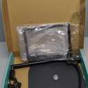 5X Rechargeable Floor Magnifying Glass with Light and Stand, 43 LED Flexible Hands Free Magnifying Lamp,2-in-1 Large Lighted Magnifiers for Reading,Sewing,Crafts,Painting,Close Work,DIY Black