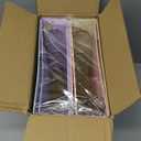 SUNEE 3 Ring Binder 2 Inch, Clear View Binder Three Ring PVC-Free (Fit 8.5x11 Inches) for School or Office Supplies, Assorted Pastel, 4 Pack