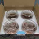 Encheng 32 oz Wide Mouth Mason Jars with Airtight Hinged Lids, Large Glass Jar with Lid for Pickling, Fermentation, Canning, Food Storage  Set of 4 Glass Storage Containers