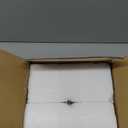 Taman Christmas Snow Globe, Xmas Village with Moving Train Musical Swirling Glitter Snowflakes Lighted Christmas Decorations Tabletop Home Décor