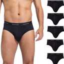 Men's Briefs Underwear, Sport Quick Dry Athletic Underwear,Pack 4,M