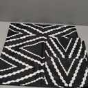 Adabana Outdoor Waterproof Throw Pillow Covers Set of 2 Boho Geometric Pillows Cover for Patio Garden 20 x 20 Inch Black and White