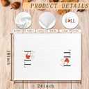 Voatok Fall Kitchen Towels, Autumn Fall Hand Towels Maple Leaves Thanksgiving Decorations, Fall Dish Towels Dish Cloths for Kitchen Bathroom Decor(White)