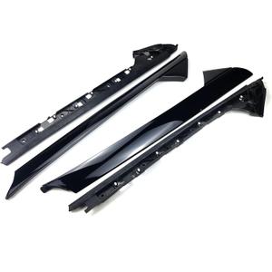 FEXON Windshield A-Pillar Molding Trim Kit Left Driver Right Passenger Side Compatible with Ford Explorer 2011-2019 Replaces 926-450 926-451 4 Pcs